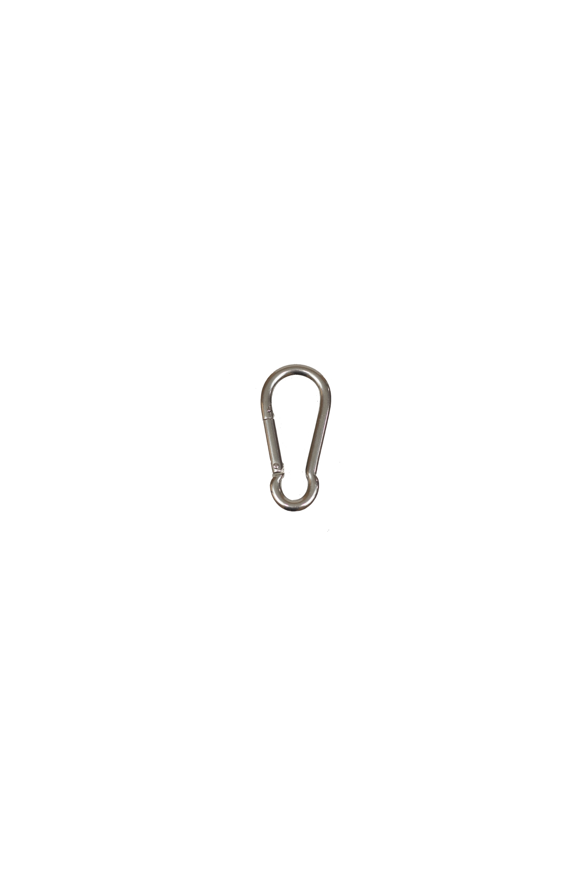 Mosquetón de Acero Inoxidable AISI 316 Abierto 8 cm